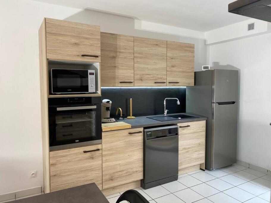 La Dent Du Loup A La Campagne, Proche De Grenoble Villa Noyarey Exteriör bild